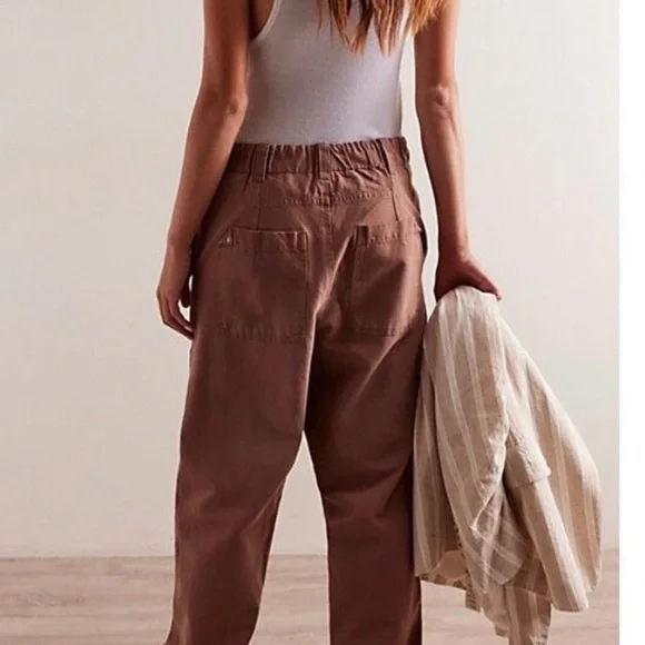 We The Free Hayden High Rise Pull On Utility Pants - Picture 4 of 16